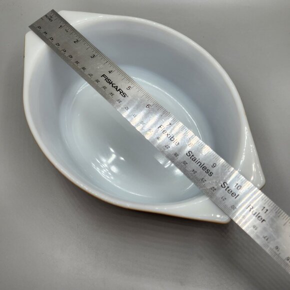 Promo Vintage Pyrex Regency 043 Oval Casserole Dish NO LID 1965 1.5 Qt Read - Picture 8 of 10